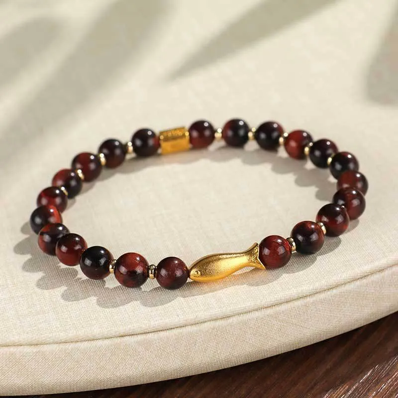 Tiger Eye Koi Fish Bracelet
