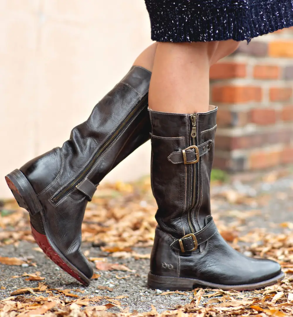 Buckled Heritage Tall Boots