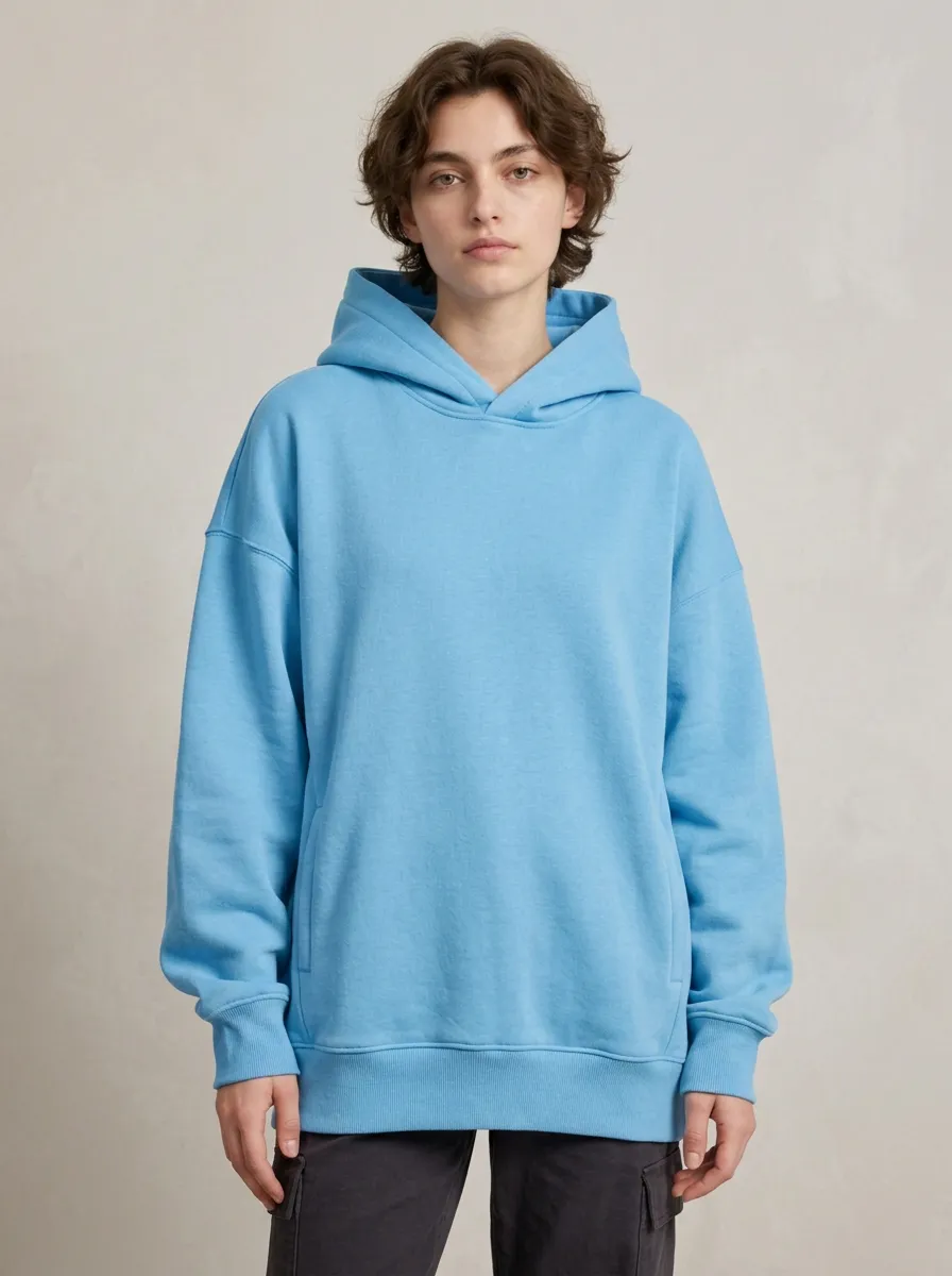 Unisex Pullover Easygoing Casual Hooded Sweatshirt