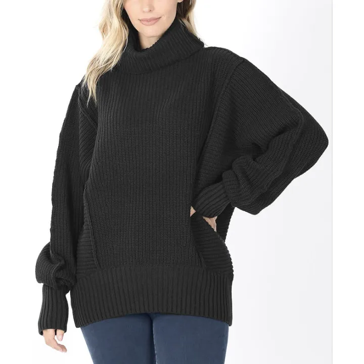 Turtleneck Oversized Sweater