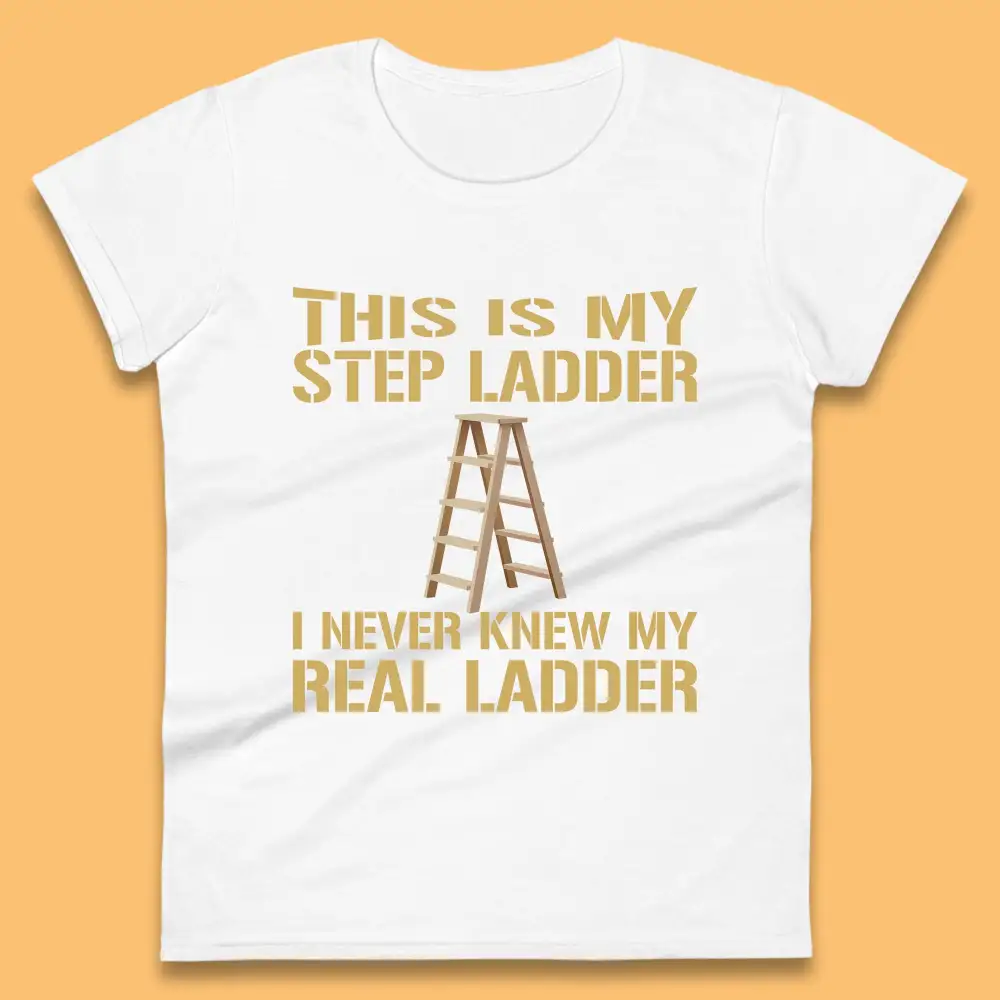 Step Ladder Joke Tee