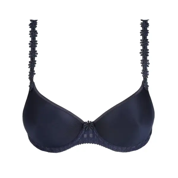 Women's Underwire Spacer Molded Leotard Back Adjustable Straps Natural Shape Breathable Smoothing Bra