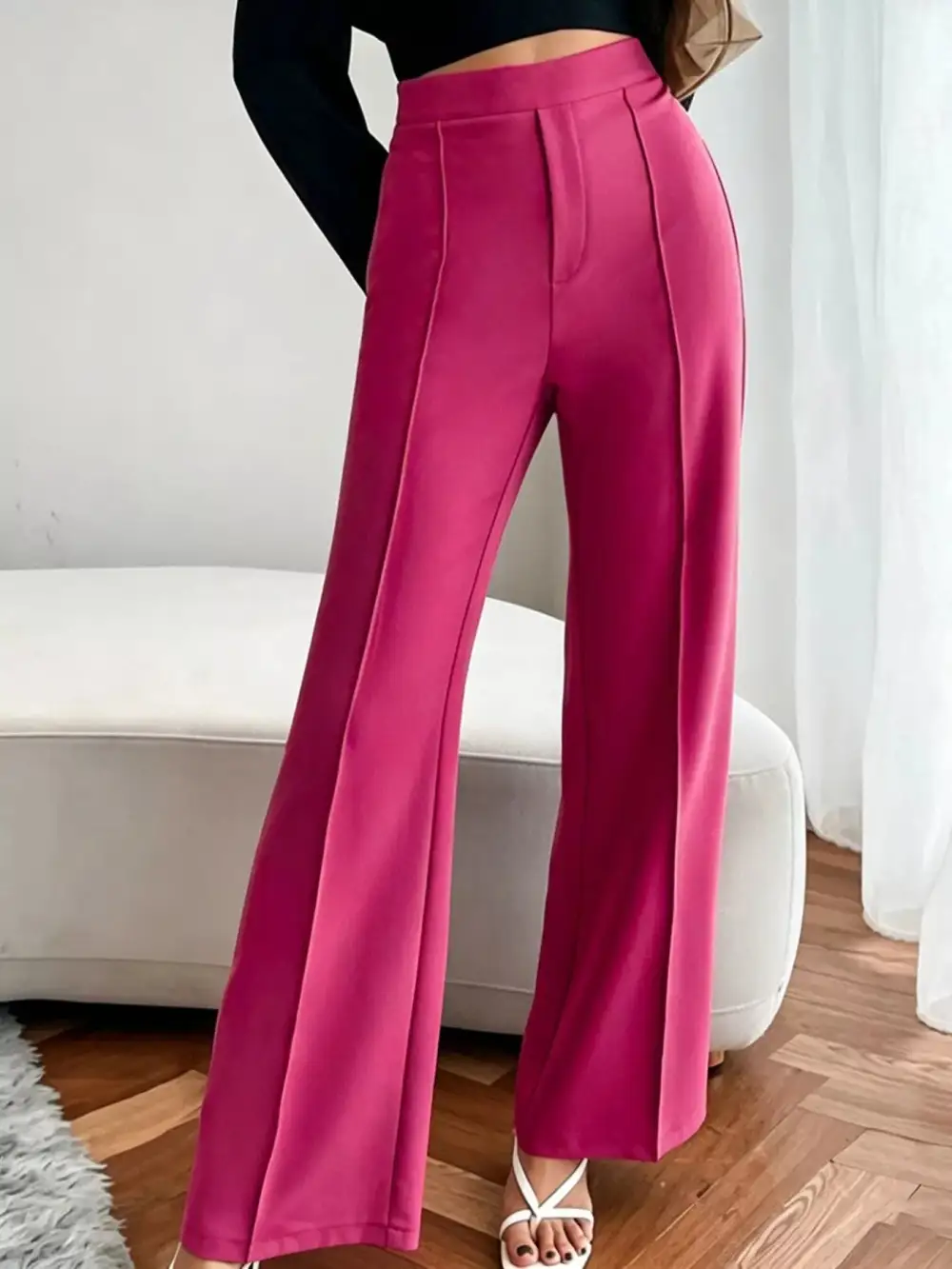 Flare High Waist Everyday Versatile Pants