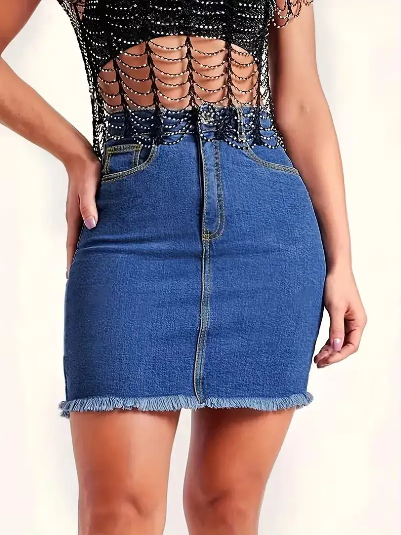 Modern High Waist Everyday Skirt