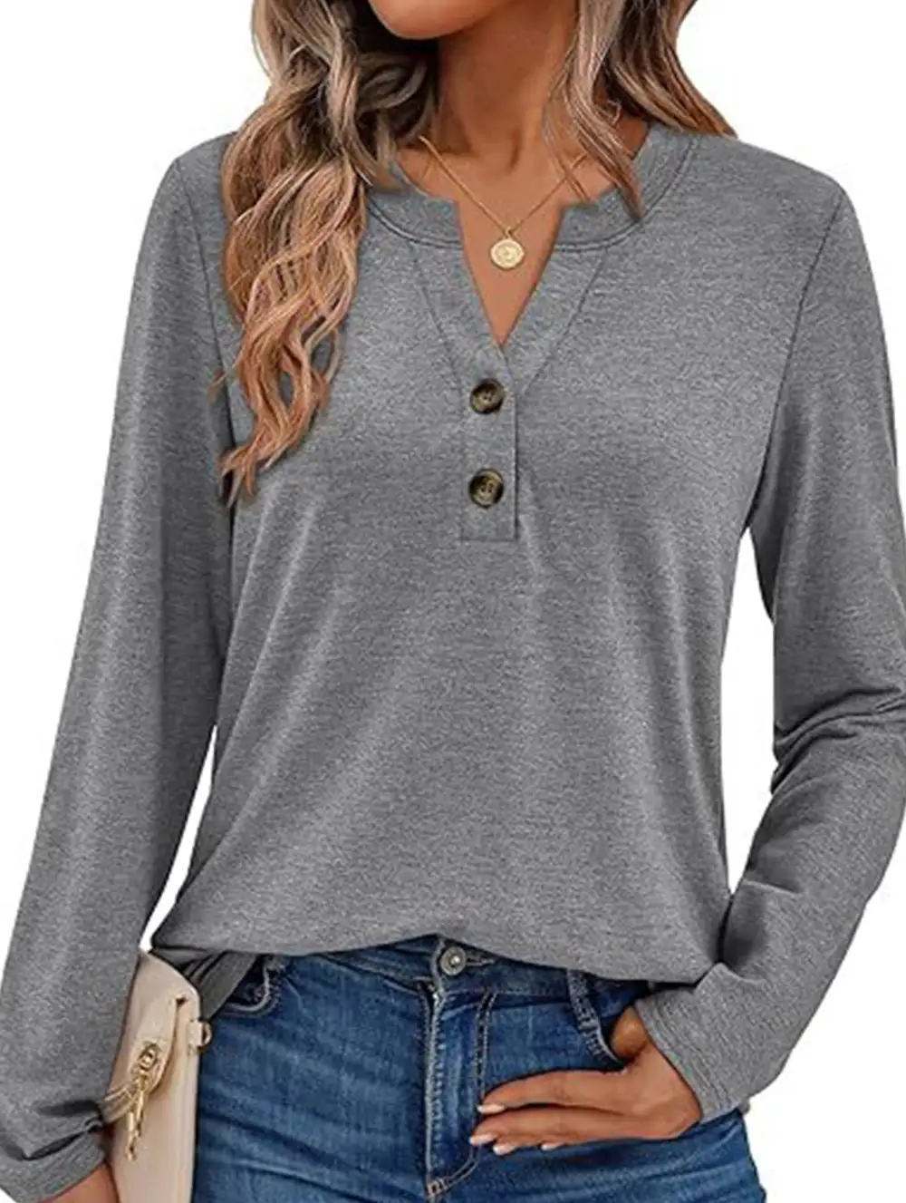 V Neck Top