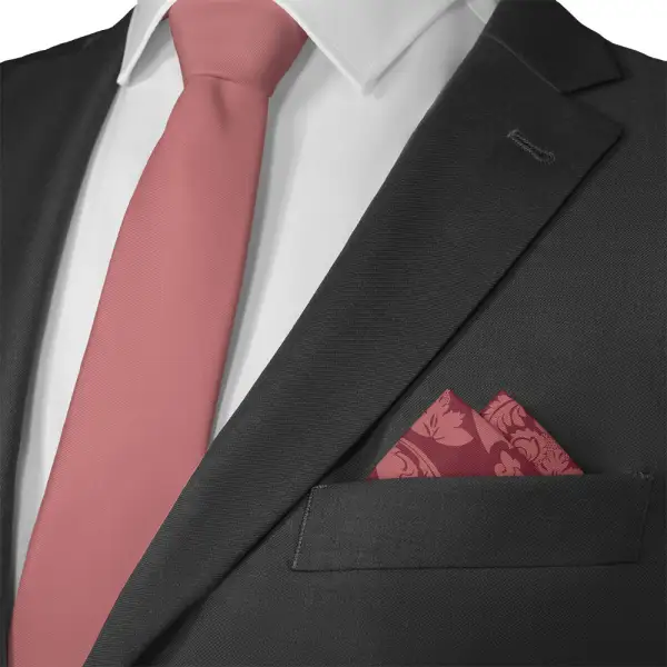 Distinctive Timeless Ornate Paisley Pocket Square
