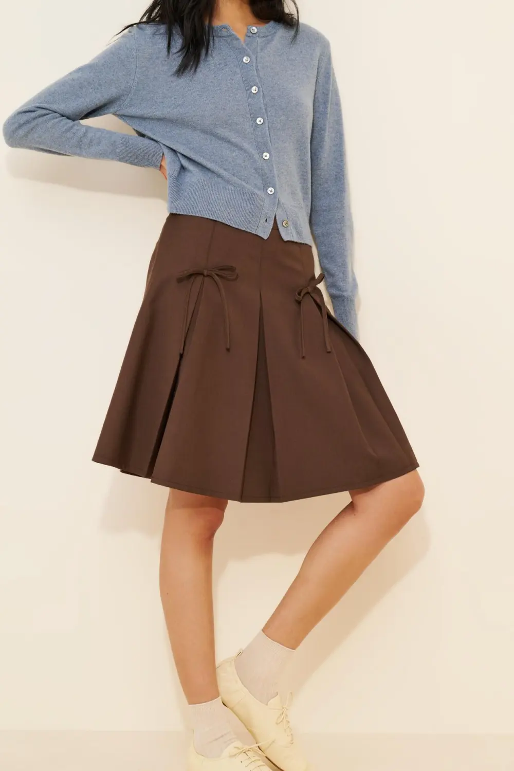 Layered Knit Cardigan