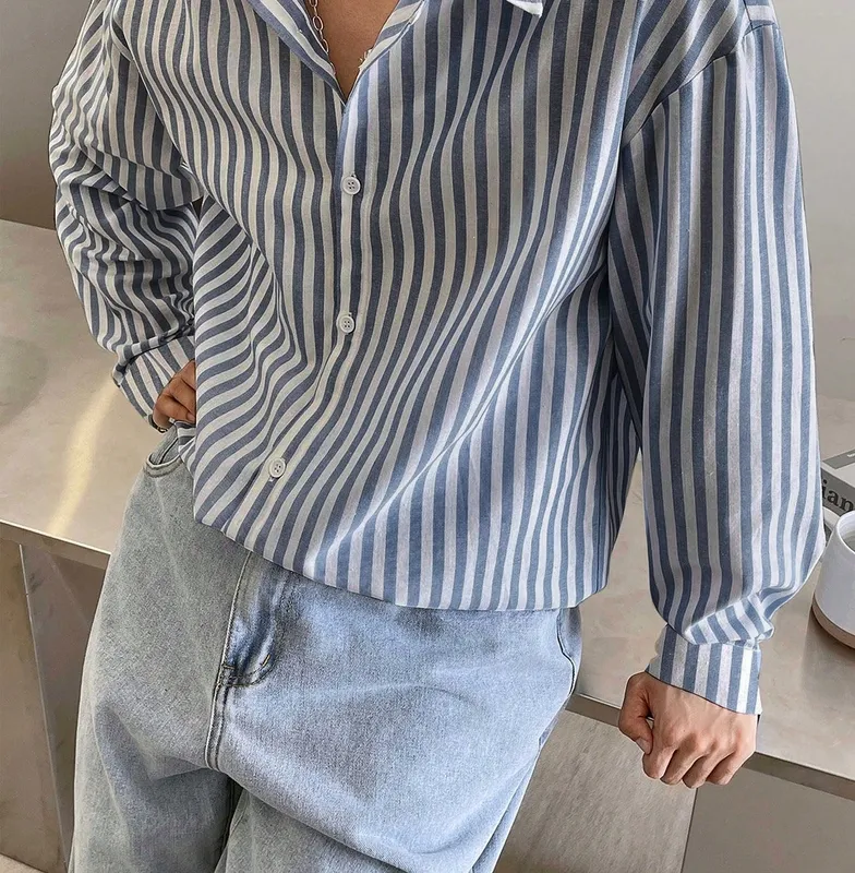 Striped Collared Shirt