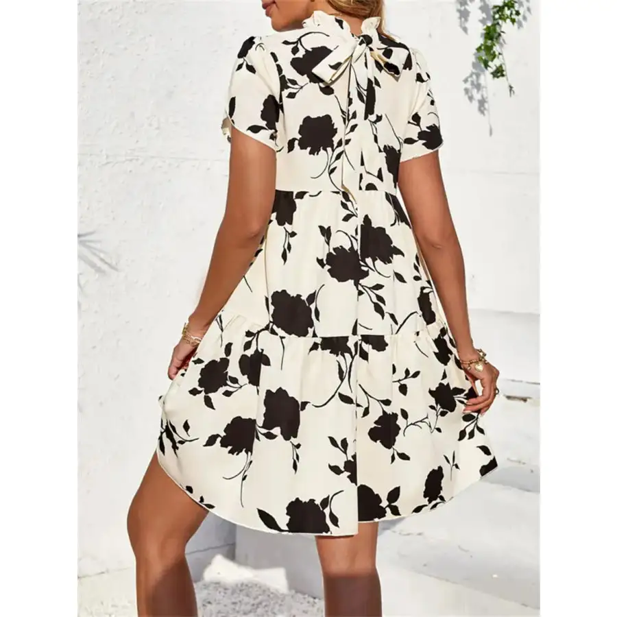 Easy Everyday Short Sleeve Mini Dress