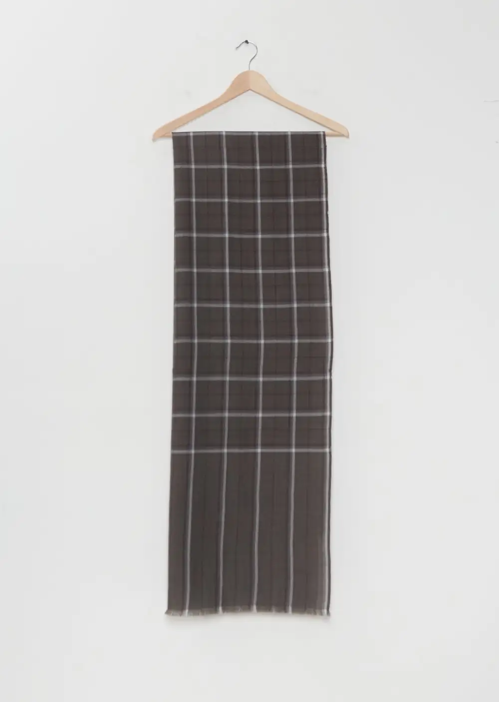 Cashmere Plaid Woven Scarf