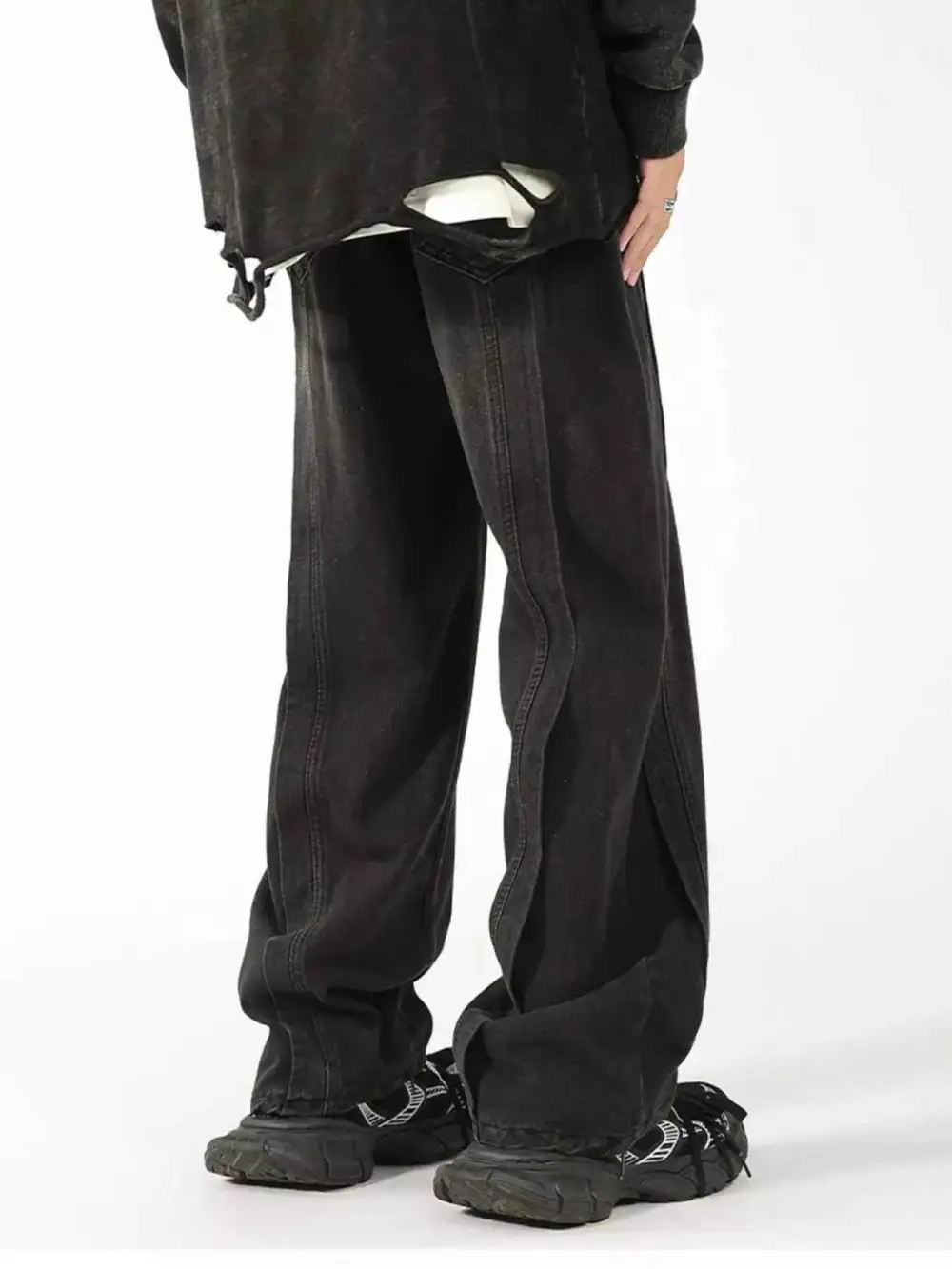 Everyday Washed Wide Leg Jeans