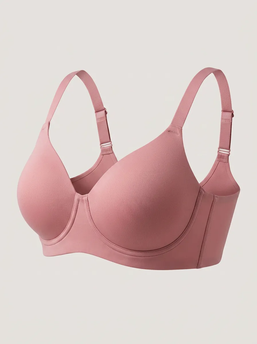 Women's Full-Coverage Underwire Molded-Cup Adjustable-Strap Bra