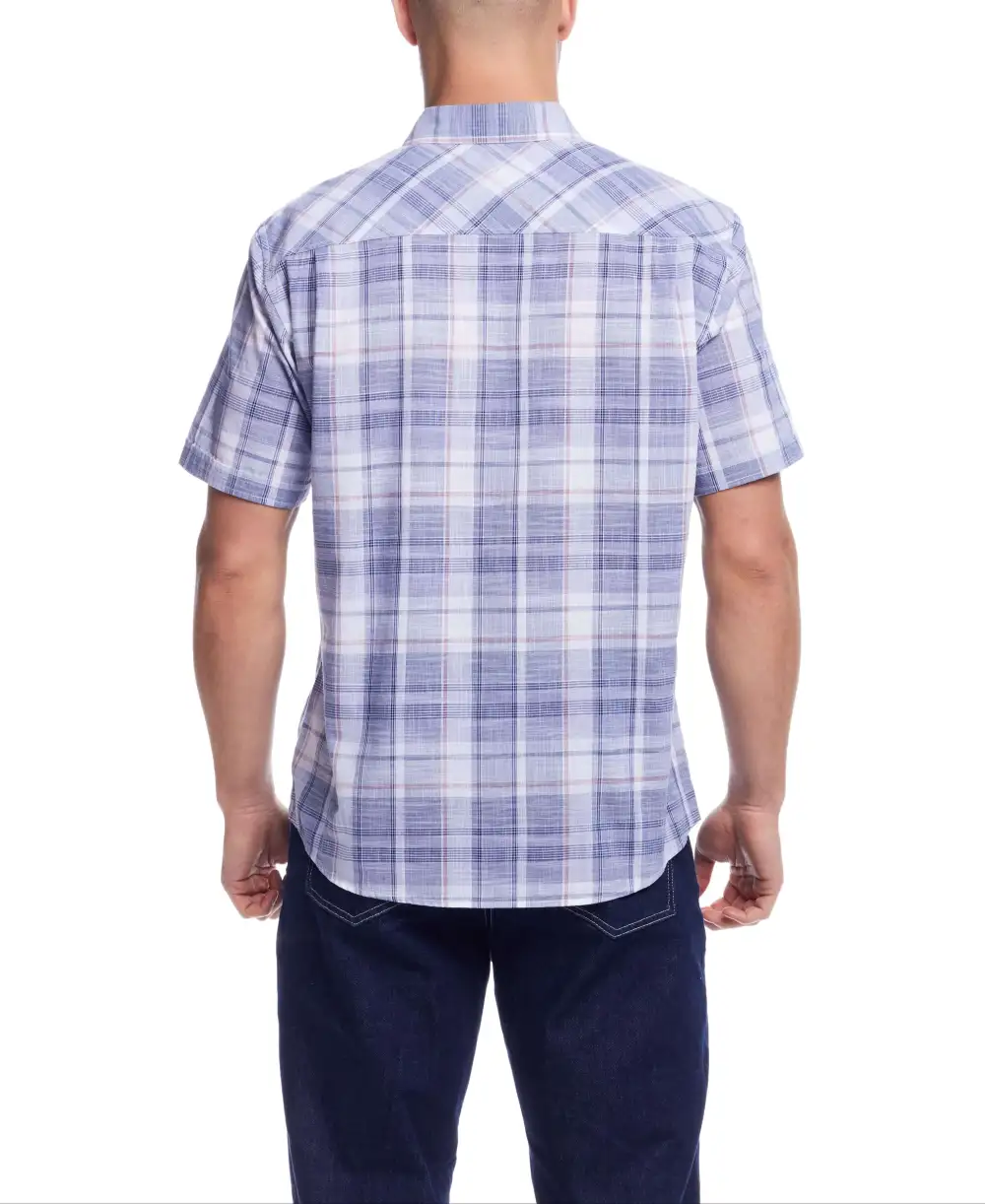 Men's Relaxed Plaid Shirt
