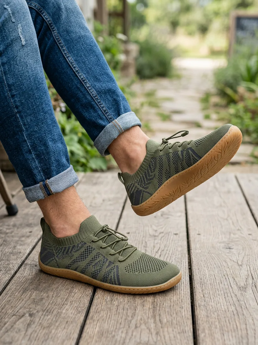 Weekend Leaf Graphic Fit Unisex Barefoot Shoes