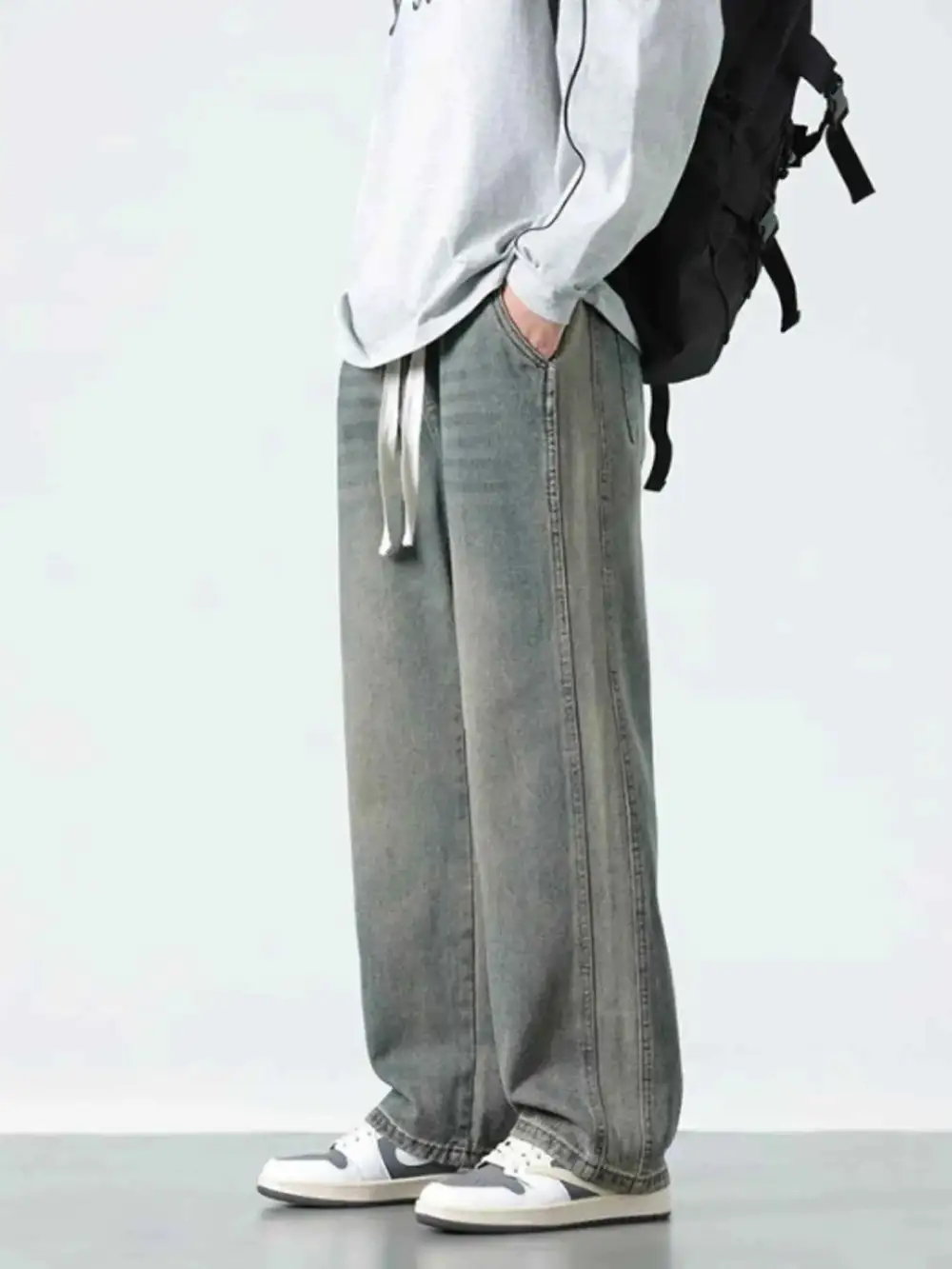 Easywear Wide Leg Jeans