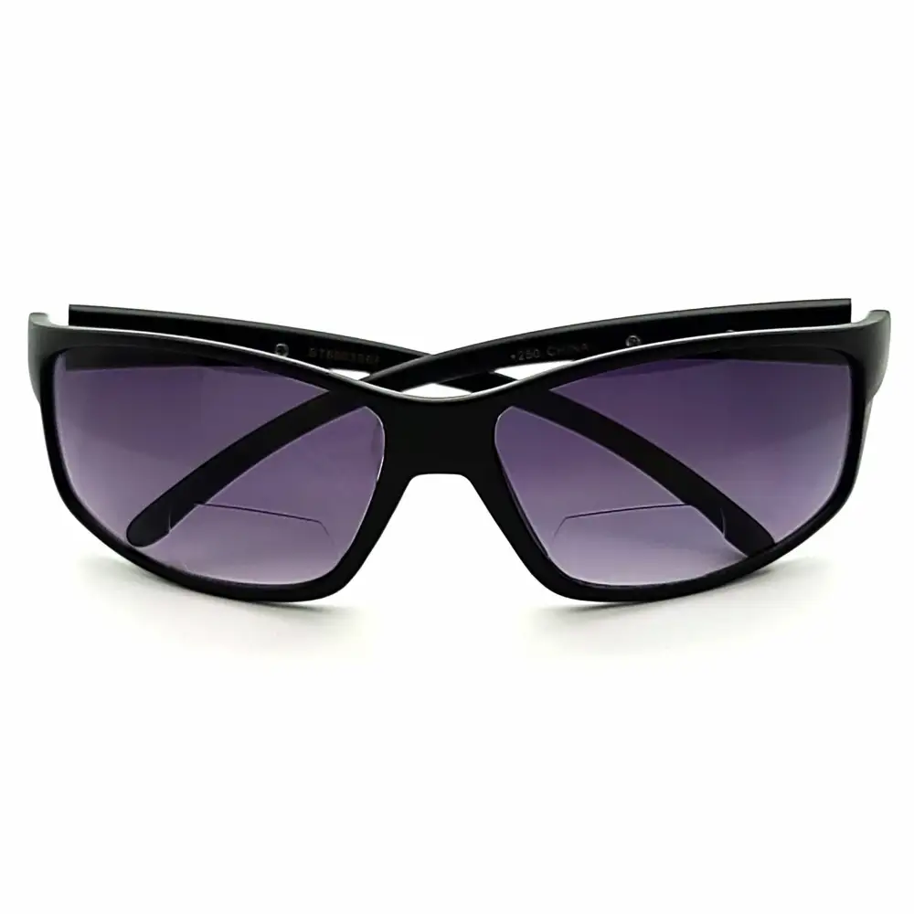Sport Wrap Bifocal Spring-Hinge Reading Sunglasses