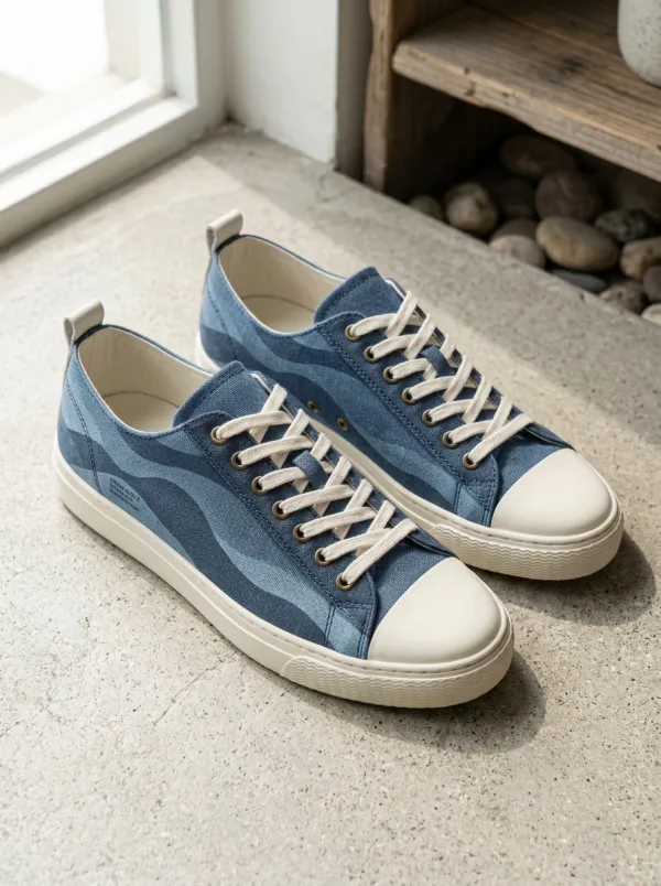 Wave Canvas Sneakers