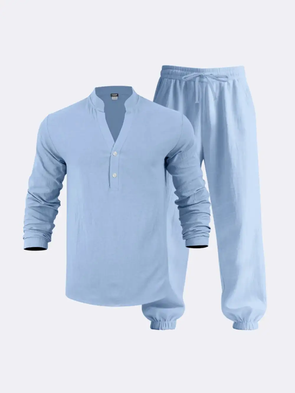 Linen Long Sleeve Set