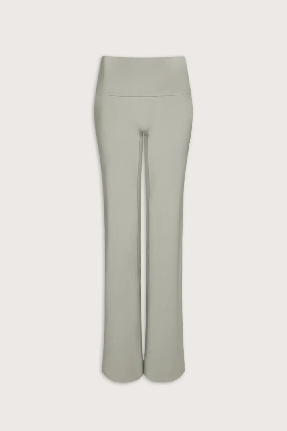Soft Fold Waist Wide Leg Pants