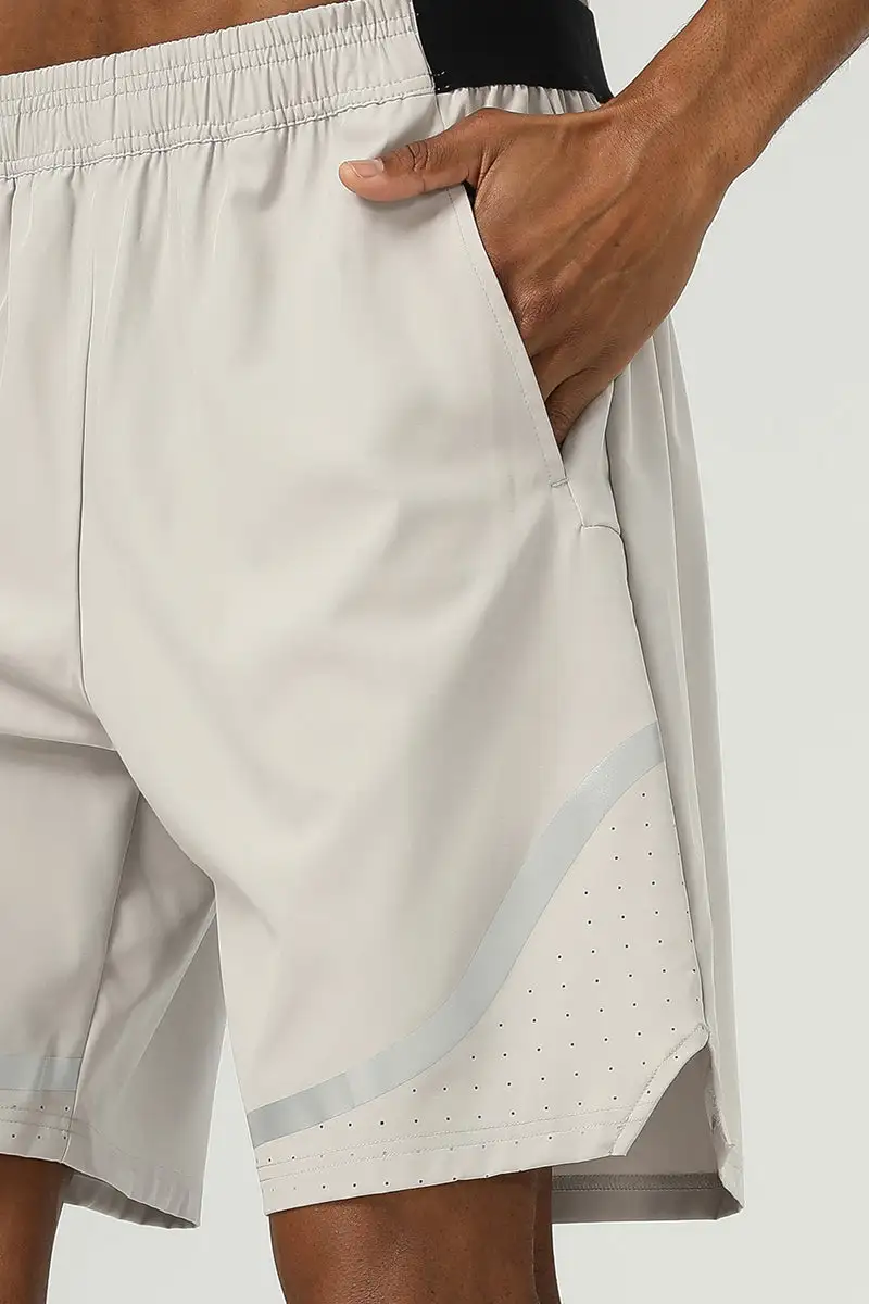 Quick Dry Breathable Side Pocket Athletic Shorts