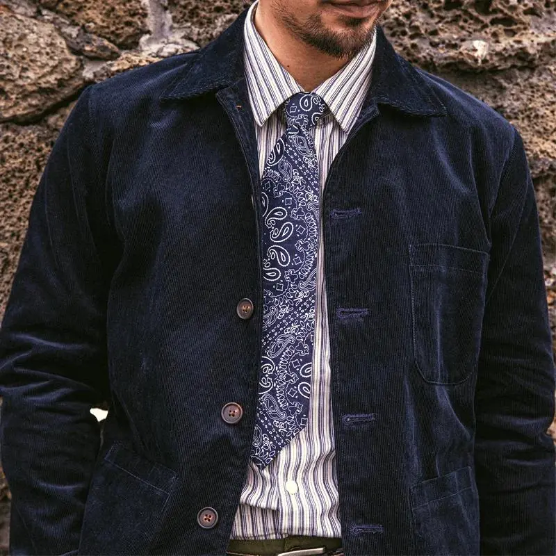 Structured Utility Corduroy Jacket