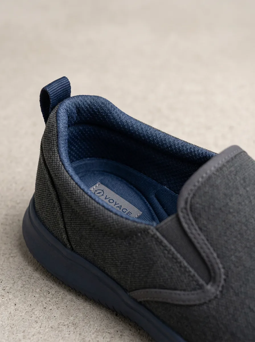 Practical Elastic Minimalist Comfort Edit Men's Stretch Canvas Shoes