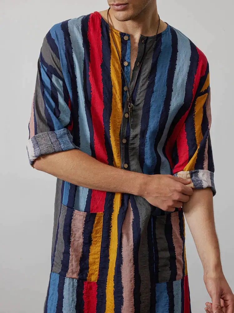 Modern Placket Casual Shirt