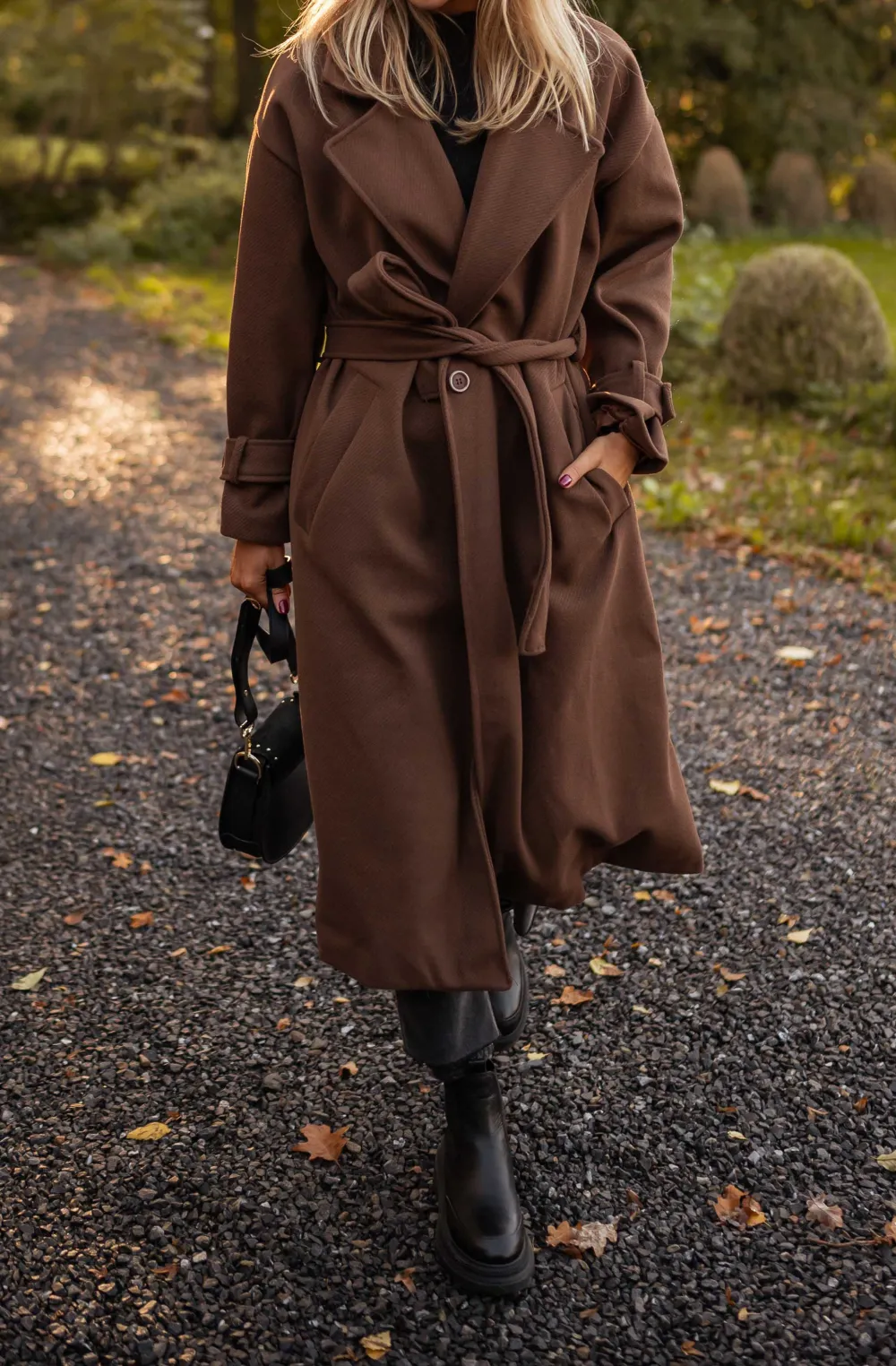 Relaxed Longline Casual Coat
