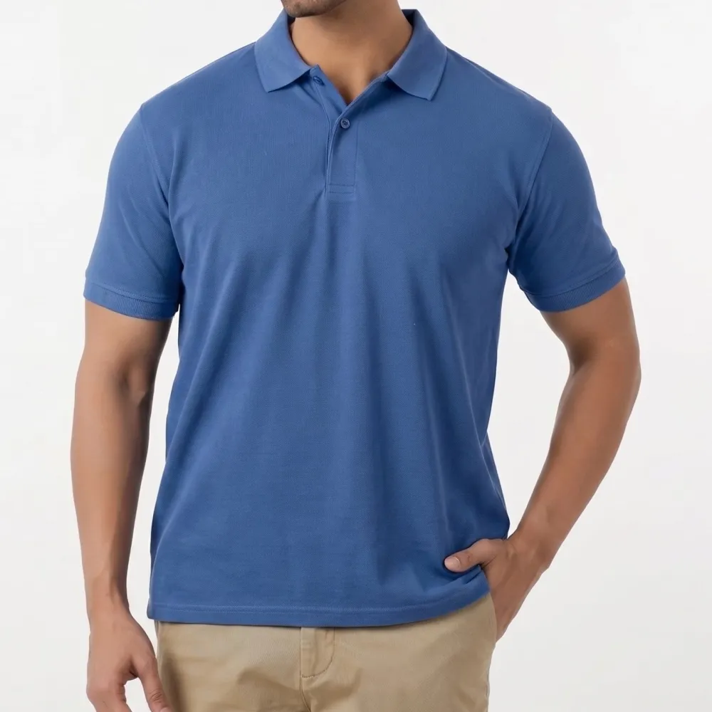 Men's Soft Sharp Polo Collar T-Shirt