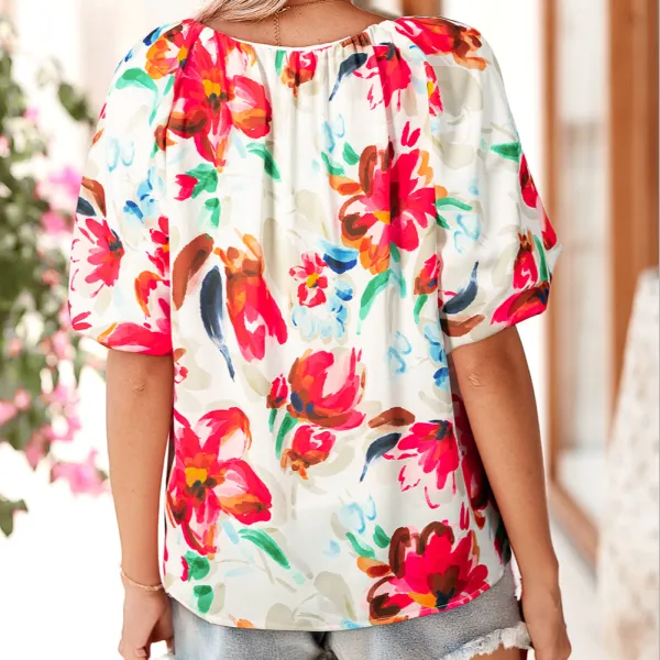 Everyday Floral Blouse