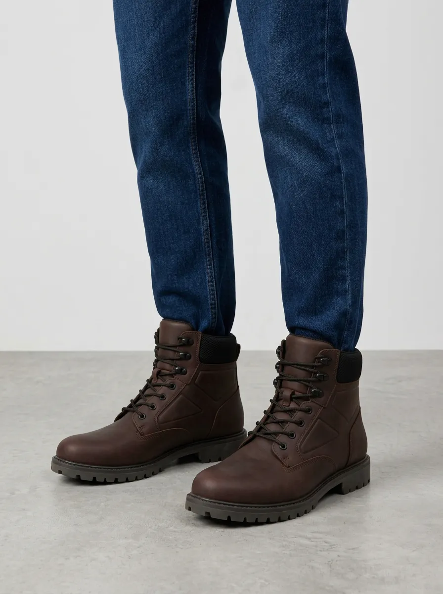 Tactical Printed Work Boots Trek