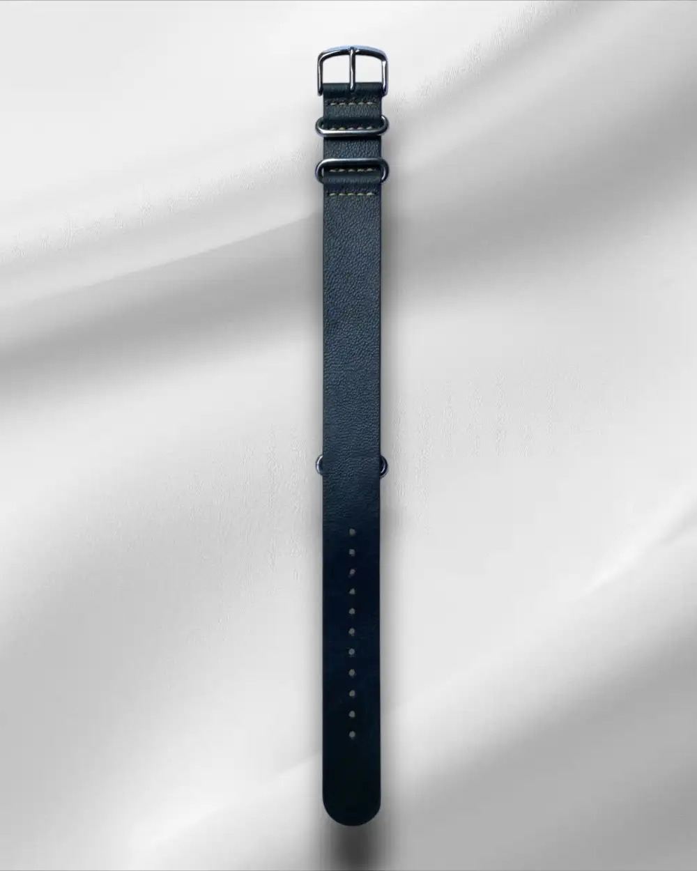 NATO Nubuck Leather Watch Strap