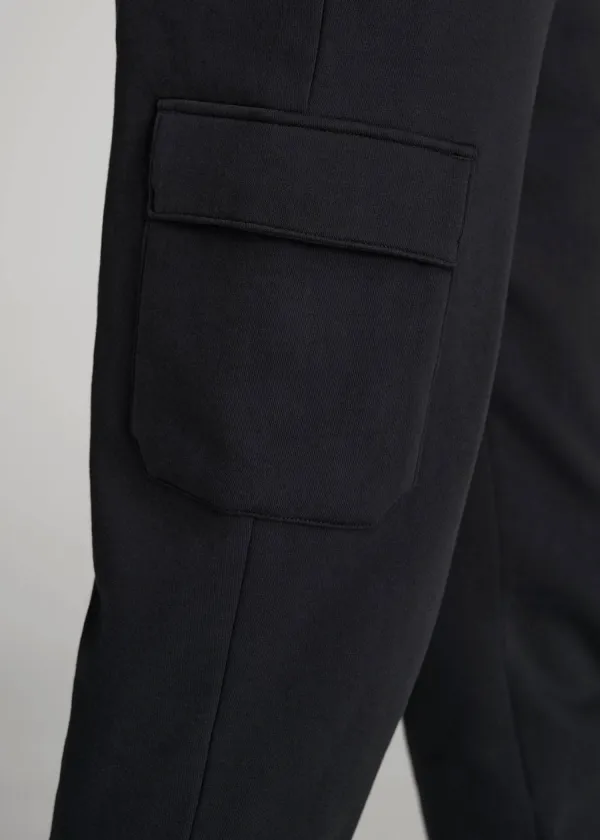 Men's Jogger Fleece Cotton Cargo Pants