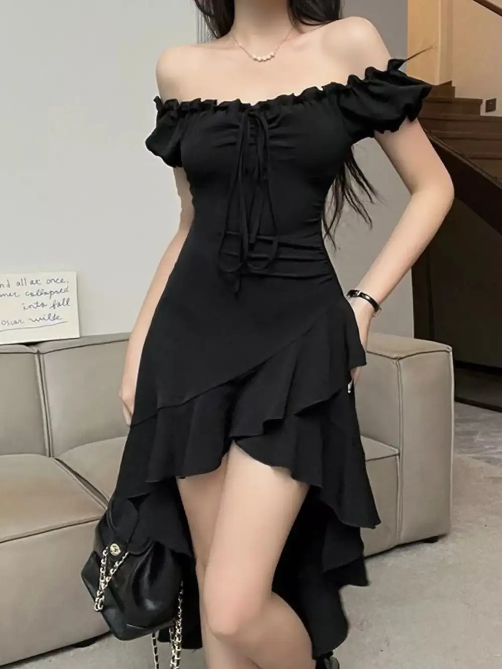 Ruffle Dress Casual