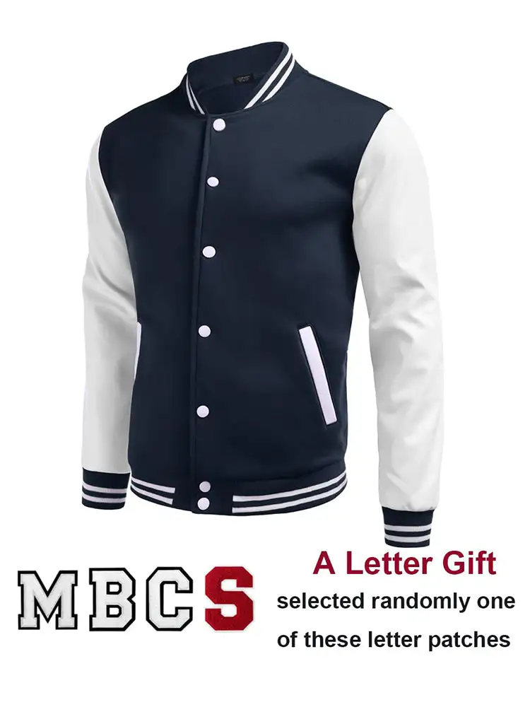 Fashion Varsity Baseball Bomber Jacket