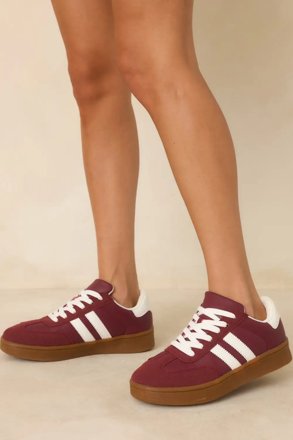 Textured Suede Sneakers