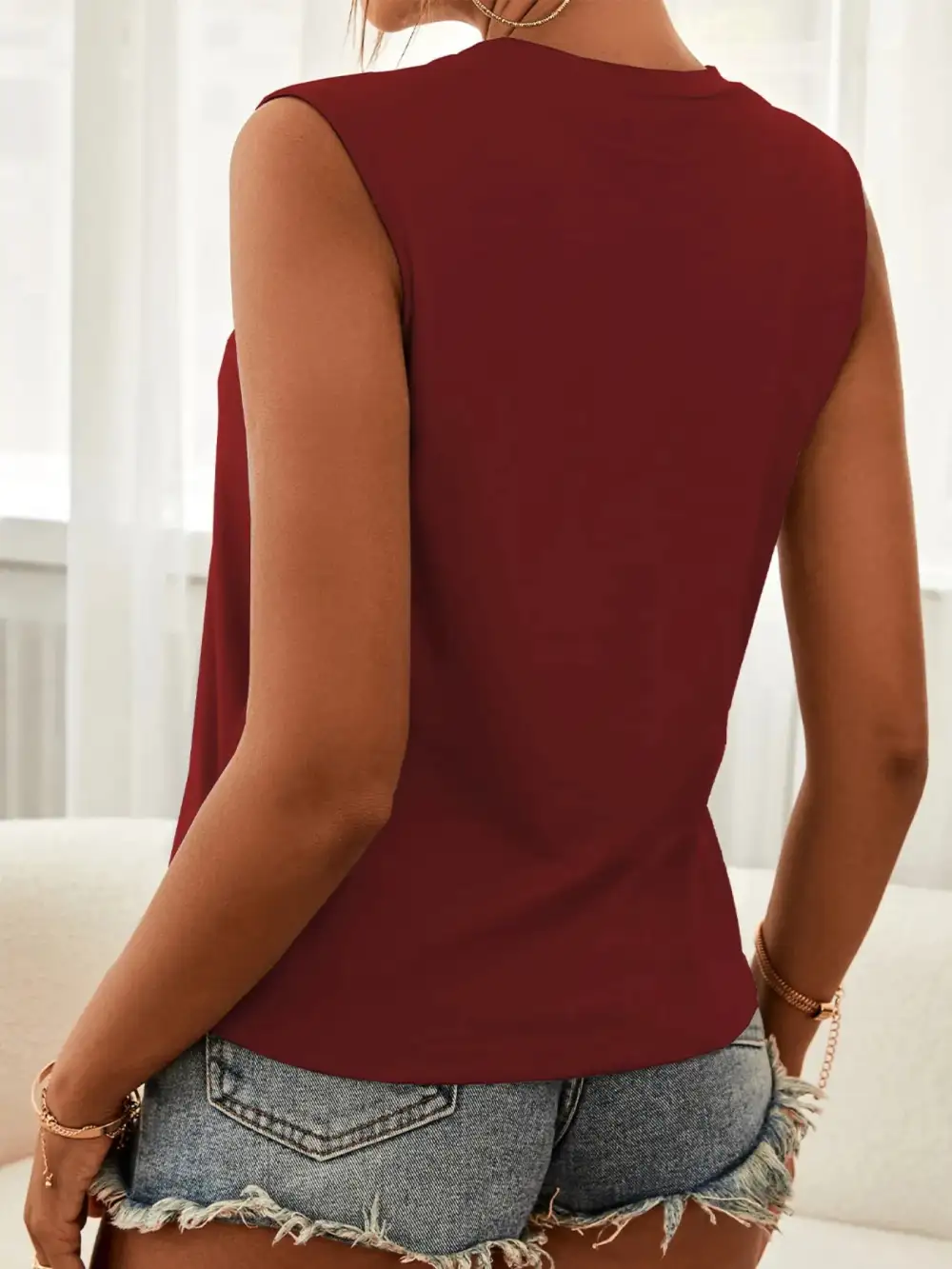 Refined Cutout Tank Top
