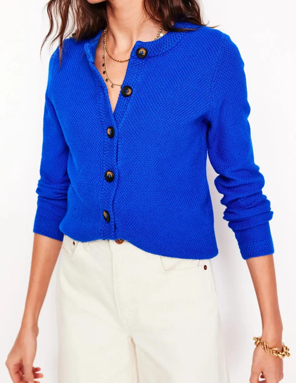 Callie Crochet Trim Cardigan