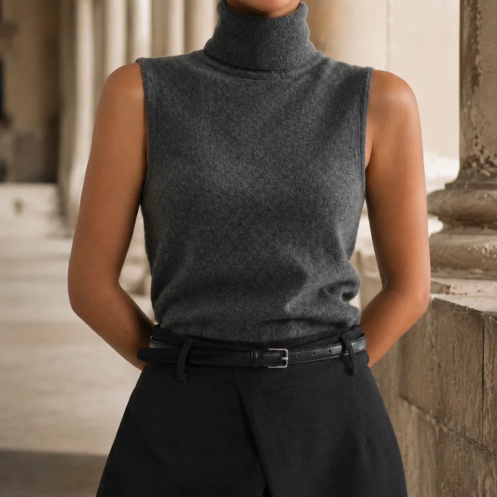 Turtleneck Smooth Sweater