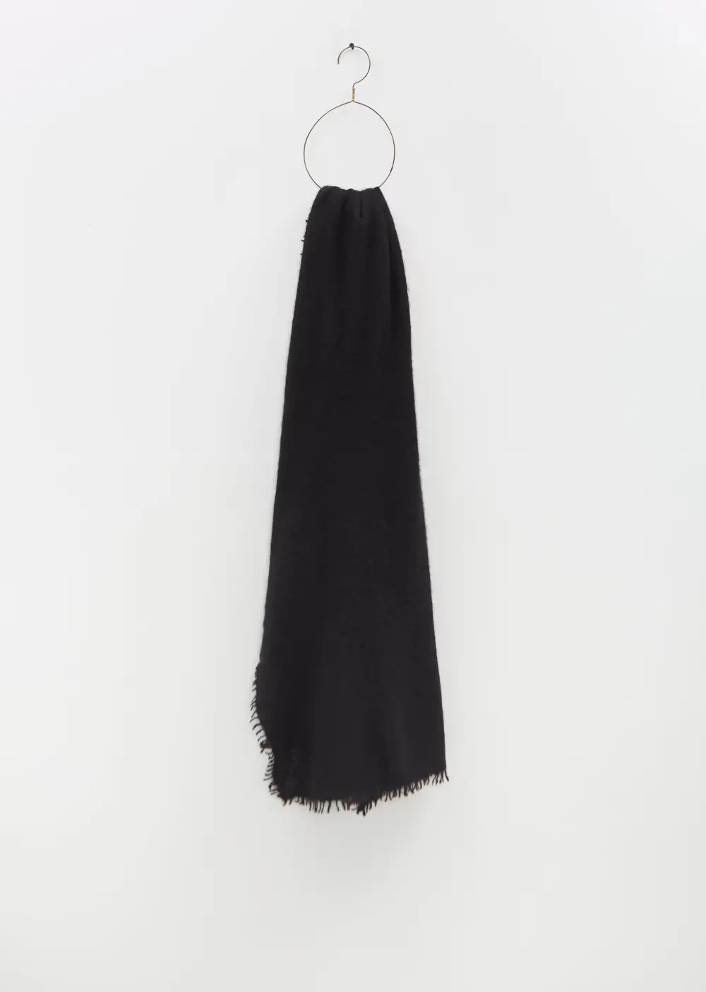 Soft Cashmere Woven Fringed Scarf