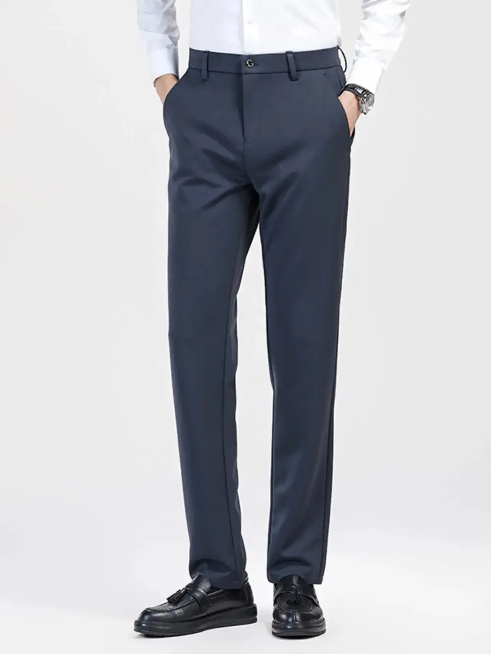 Everyday Slim Fit Pants Pocketed