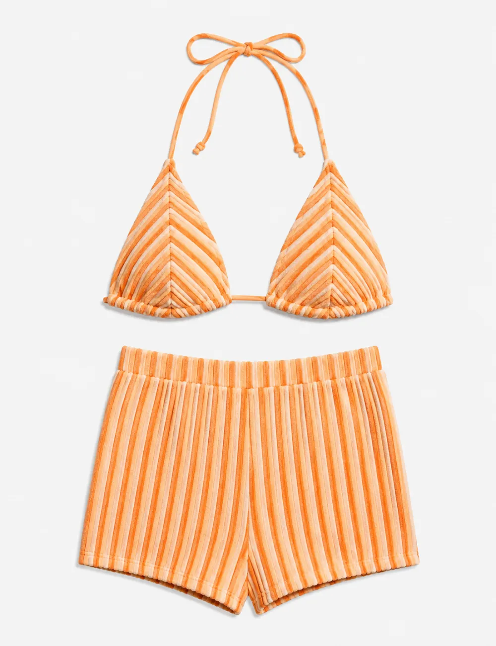 Spaghetti Bralette Bikini Set