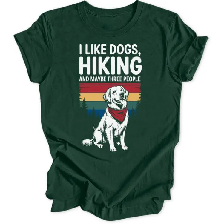 Hiking & Dogs Unisex T-Shirt