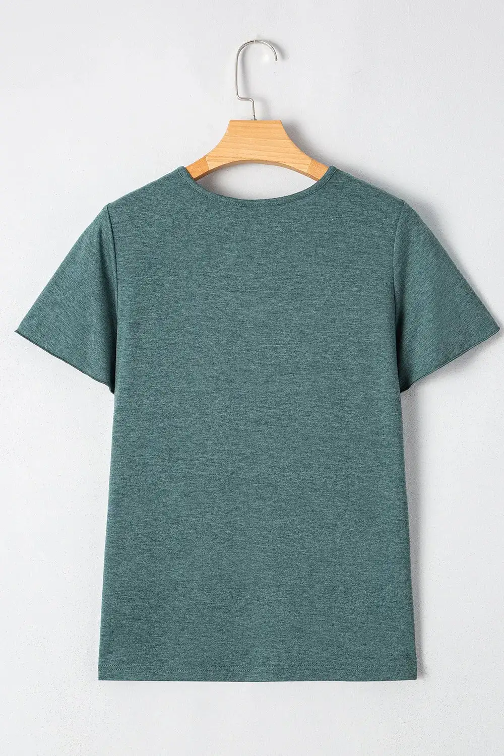 Effortless V-Neck Short-Sleeve T-Shirt