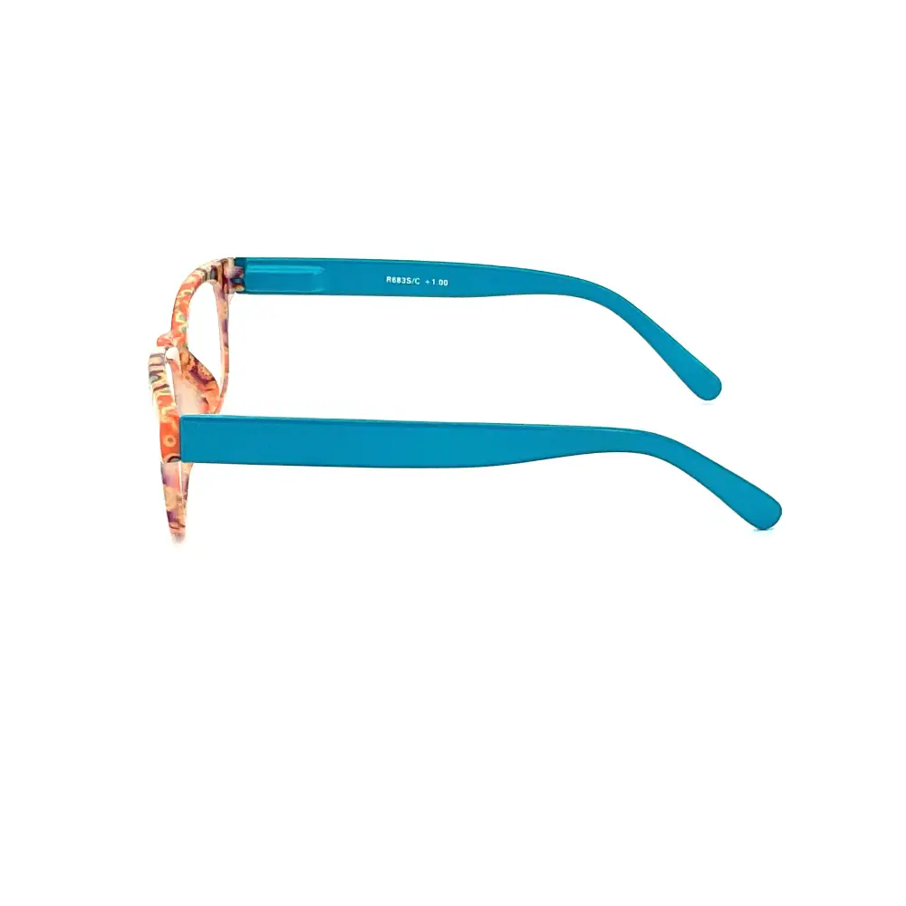 Full-Lens Case-Included Reading Glasses