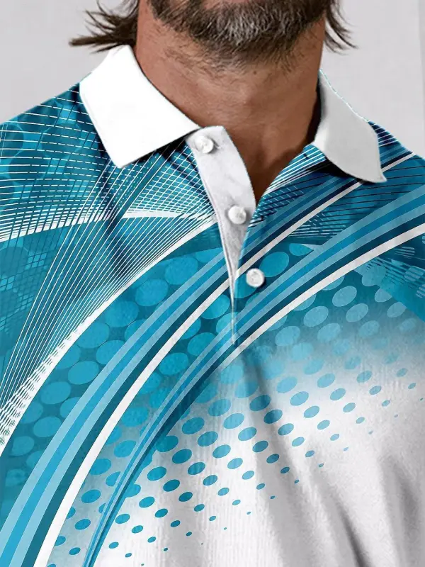 Everyday Performance Short Sleeve Button Up Polo Shirt