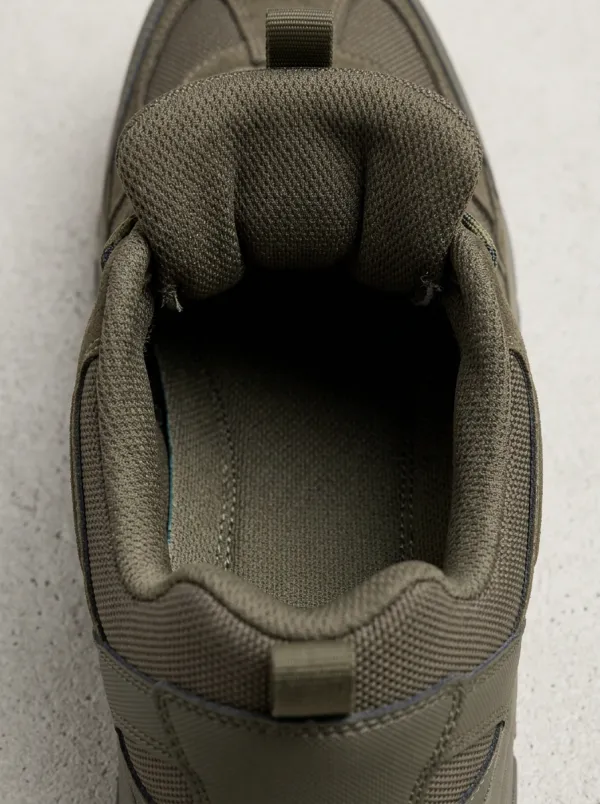 Men's Trail Trek Suede Mesh Outdoor Work Shoes