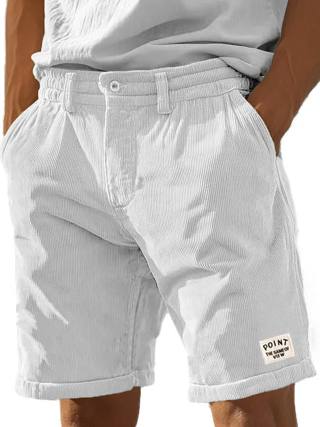 Workwear Corduroy Pocket Shorts
