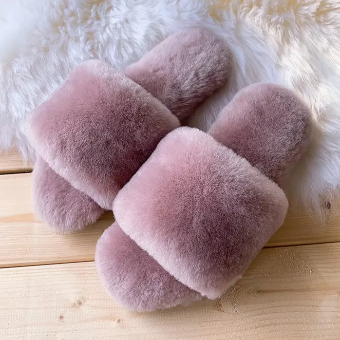 Soft Feel Plush Lined Comfort Slippers