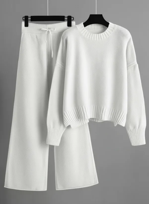 ⏰ LAST DAY SAVE 50% 💥 2025 Hot Sale Casual Soft Cashmere Sweater Suit
